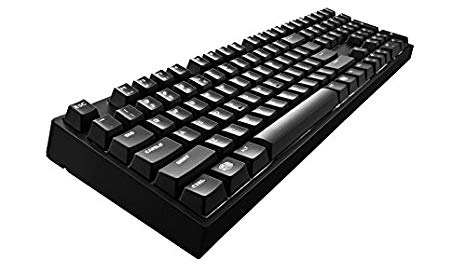 Cooler Master MasterKeys Pro L with Intelligent White LED, Cherry MX Blue Switches, Multiple Lighting Modes and 100% Layout