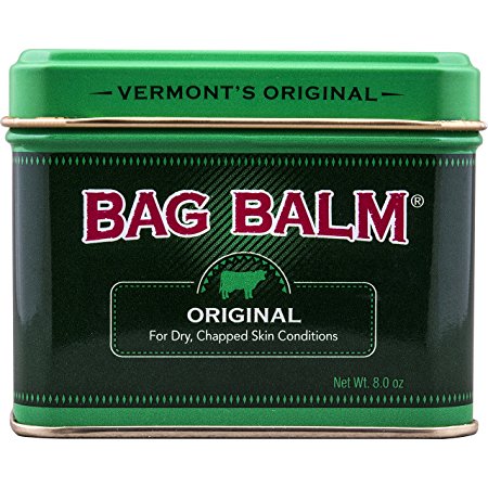 Vermont's Original Bag Balm Animal Ointment, 8 oz. Tin, For Dry, Chapped Skin Conditions, Lanolin-Based, Helps Keep Skin Smooth and Soft