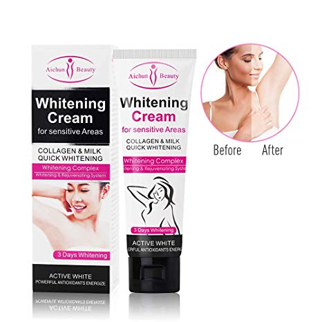 Whitening Cream, Duvina Body Cream for Dark Skin, Neck, Sensitive Areas,Elbow, Inner thigh, Knee Body Armpit Cream Skin Beauty Whitening Skin Care
