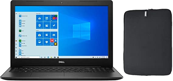 Dell Inspiron 15 Touchscreen HD Laptop Bundle with WOOV Accessory, 10th Gen Intel Core i3-1005G1, 8GB RAM, 256GB PCIe SSD, Wireless-AC, HDMI, Windows 10 Home - Black