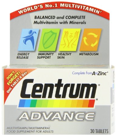 Centrum Advance MultiVitamin-30 Tablets