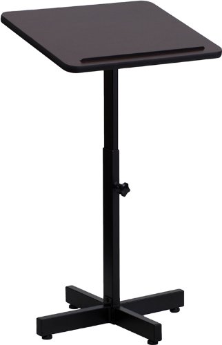 Flash Furniture - Adjustable Height Metal Lectern