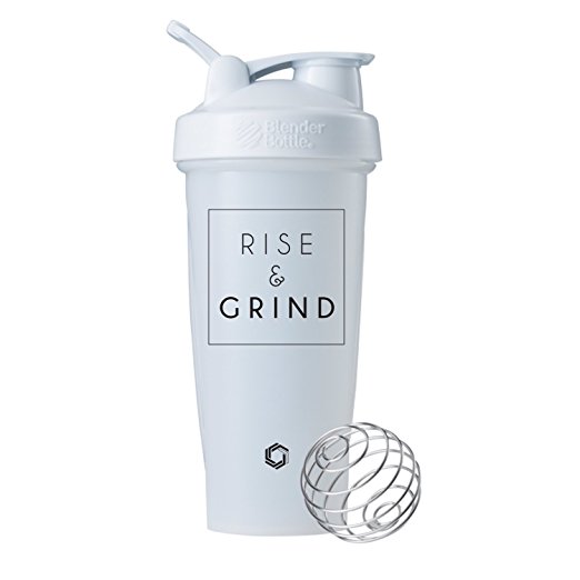 Rise & Grind Blender Classic 28oz Bottle Shaker Cup, Motivation on the Best Protein Shaker