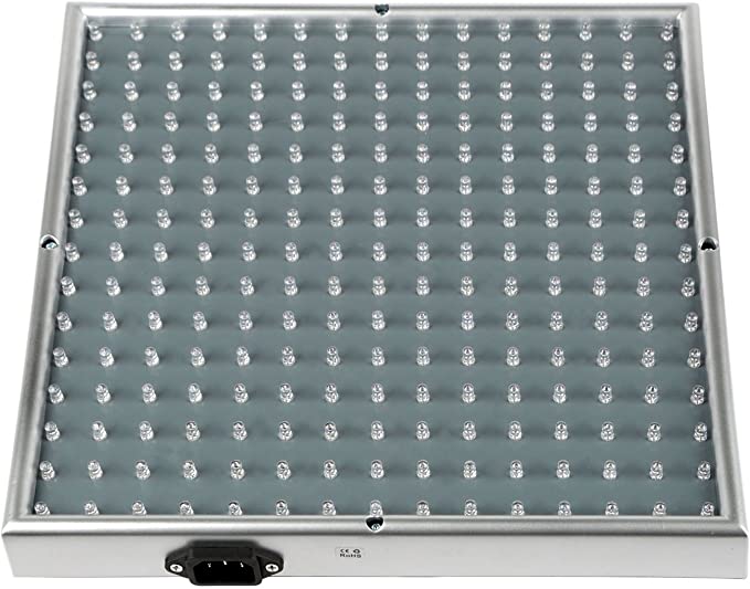 GPCT [225 LED] Energy Efficient [10W] Full Spectrum UV Plant Grow Light. Great for Indoor Plants Seeding/Hydroponic Growing/Vegetative/Flowering Stages. Suitable for All Garden/Greenhouse Plants!