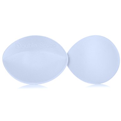 Double Scoop Push Up Bra Pads Insert Breast Enhancers In Fun Sexy Colors   Free Fashion Tape