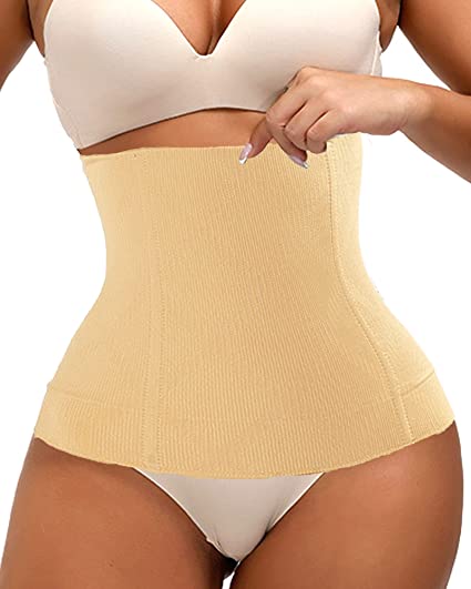 Postpartum Belly Band Postpartum Belly Wrap Belly Shaper Post Partum Waist Trainer Tummy Stomach Compression for Women