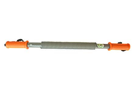 iHuniu Power Twister Bar Dual Springs Super Heavy Duty for Upper Body Arm Strengthening Weight Training (20kg to 100kg Options)