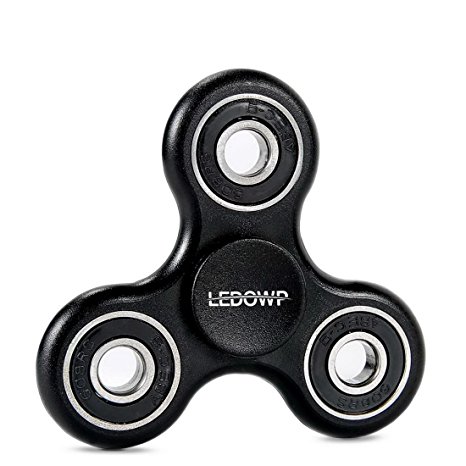 LEDOWP® Fidget Hand Finger Spinner Toy Stress Reducer for ADD, ADHD, Anxiety and Autism Adult Children