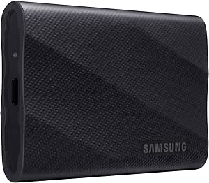 SAMSUNG T9 Portable SSD 4TB, USB 3.2 Gen 2x2 External Solid State Drive, Seq. Read Speeds Up to 2,000MB/s for Gaming, Students and Professionals, Black