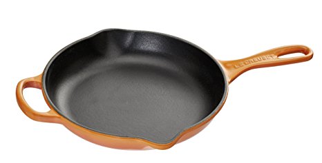 Le Creuset Signature Iron Handle Skillet, 6-1/3-Inch, Flame