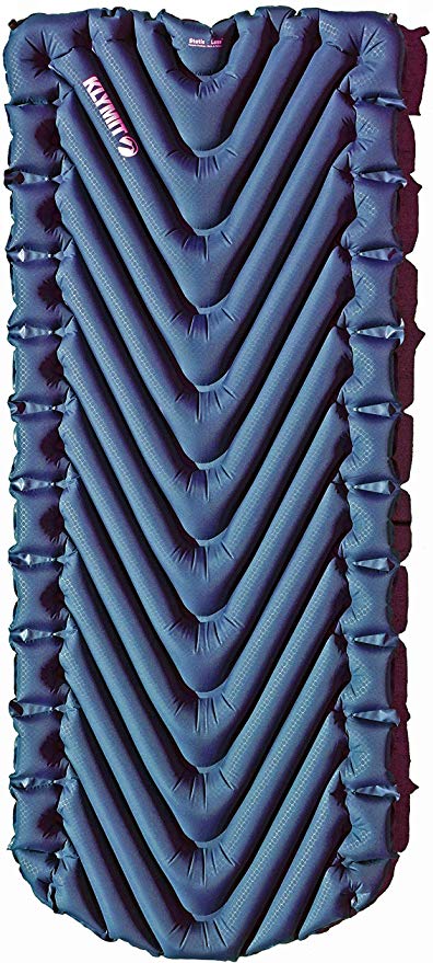 Klymit Static V Luxe Sleeping Pad for Camping, Hiking, and Backpacking