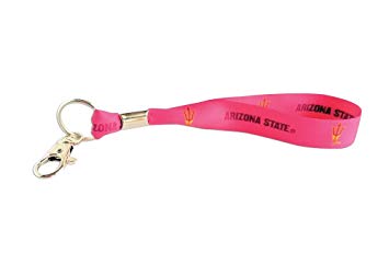 ASU Key Chain Strap Pink Key Chains Straps (Pink)