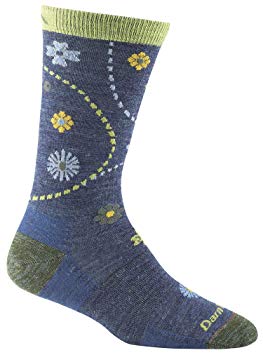 Darn Tough Vermont Women's Spring Garden Crew Light Cushion Hiking Socks