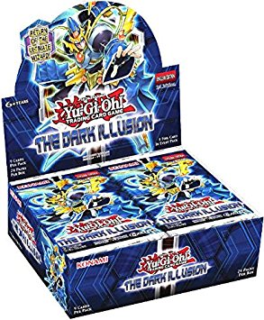 Yu-Gi-Oh! - The Dark Illusion Booster Box (sealed) 9 Cards Per Pack/24 Packs Per Box.