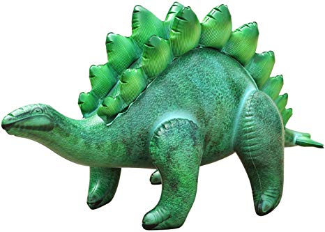Jet Creations DI-STE8 Inflatable Stegosaurus Dinosaur 46 inch Long- Great for Pool, Party Decoration, Birthday for Kids and Adults