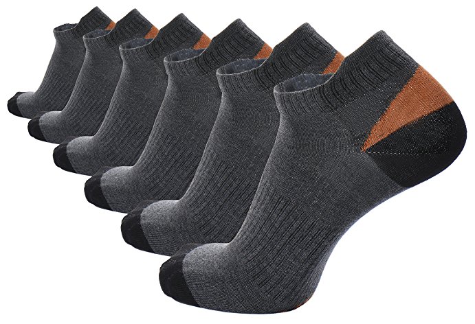 No Show Socks 6-Pack Size 5-11 For Men And Women Cotton
