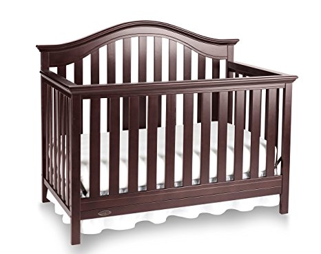 Graco Bryson 4-in-1 Convertible Crib, Espresso