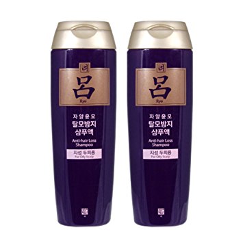Best Anti-Hair Loss Ryo Shampoo 6oz 2Pcs for Oily Scalp with Fresh and Clean Feeling - Protection for Thicker and Stronger Hair (Made in Korea)
