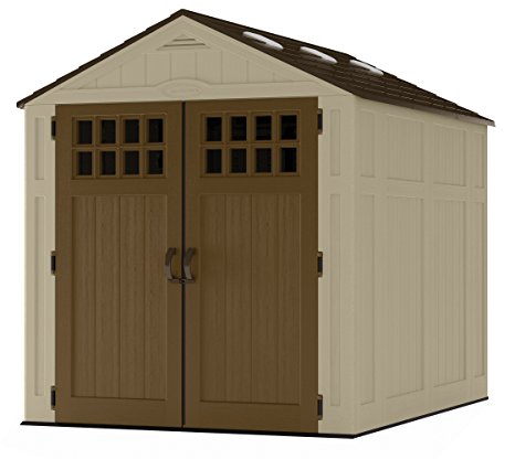 Suncast BMS6810D Everett Storage Shed, 6 x 8"