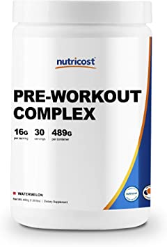 Nutricost Pre-Workout Complex Powder Watermelon (30 Serv)