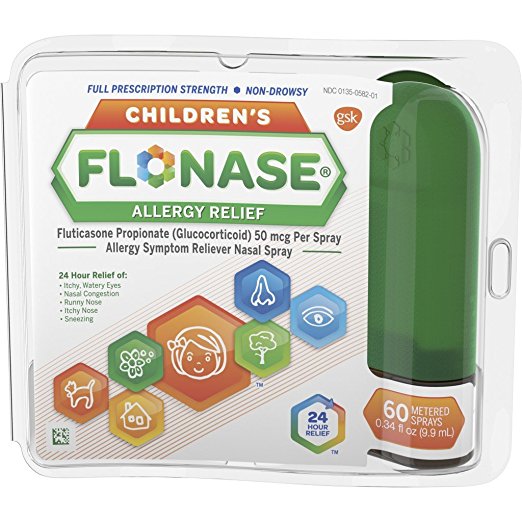 Flonase Children's Allergy Relief Nasal Spray, 60 Count