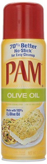 Pam Cooking Spray 100% Extra Virgin Olive Oil, 5 oz