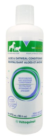 Vet Solutions Aloe and Oatmeal Conditioner, 16-Ounce
