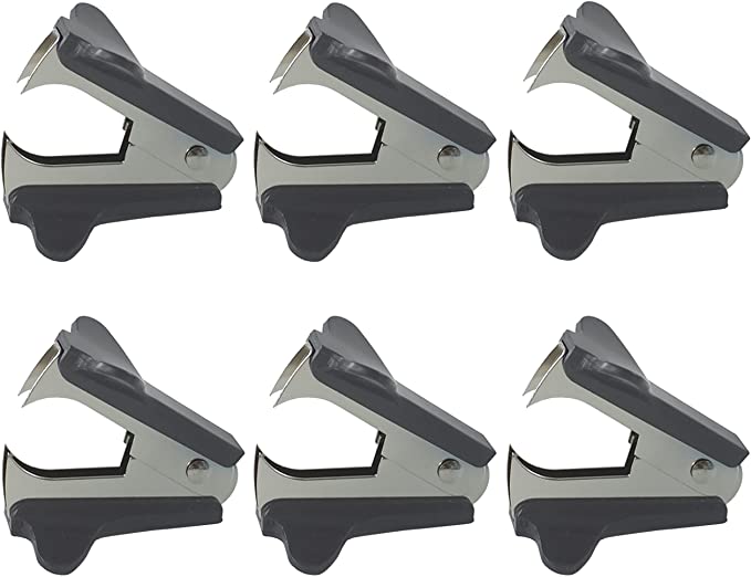 Clipco Staple Remover (6-Pack) (Gray)