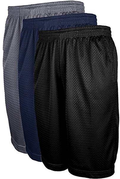 ViiViiKay Men's Active Running Basketball Mesh Shorts with Pockets in Sets S-5XL