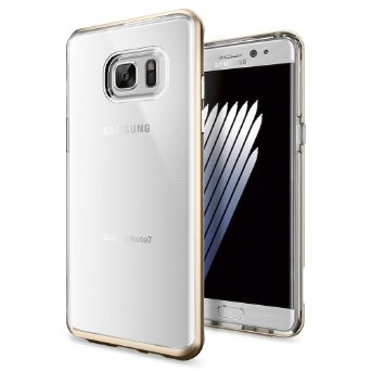 Galaxy Note 7 Case, Spigen® [Neo Hybrid Crystal] PREMIUM BUMPER [Champagne Gold] Clear TPU / PC Frame Slim Dual Layer Premium Case for Samsung Galaxy Note 7 (2016) - (562CS20564)