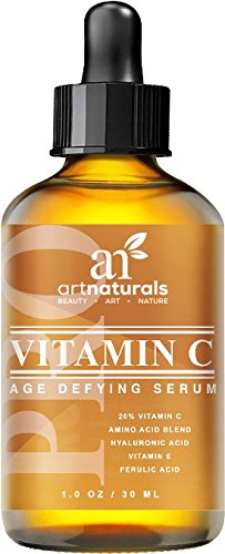 ArtNaturals Enhanced Vitamin C Serum with Hyaluronic Acid, 1 oz.