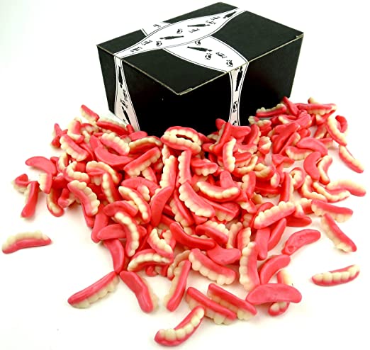 Vidal Gummi Teeth, 2 lb Bag in a Gift Box