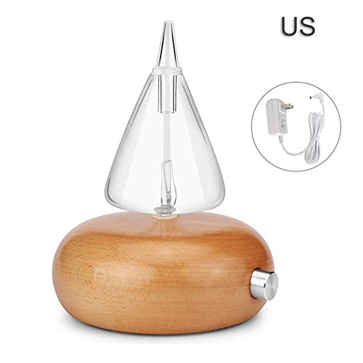 Wood grain negative ion fragrance diffuser home hotel small essential aromatherapy machine oil diffuser