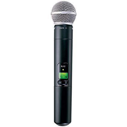 Shure SLX2/SM58 Handheld Transmitter with SM58 Microphone, G4