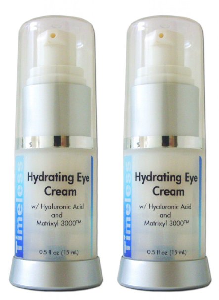 Hydrating Hyaluronic Acid  Matrixyl  Algae Eye Cream 05 oz