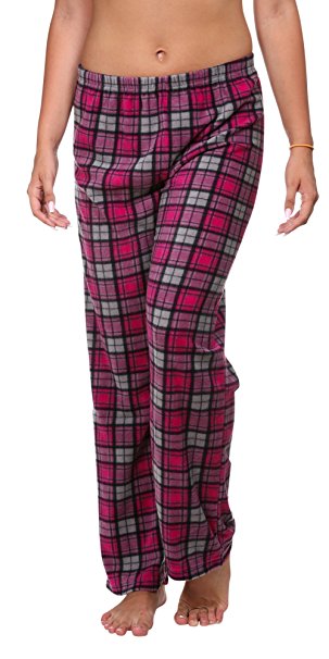 Totally Pink Women's Warm and Cozy Microfleece Pajama/Lounge Pants