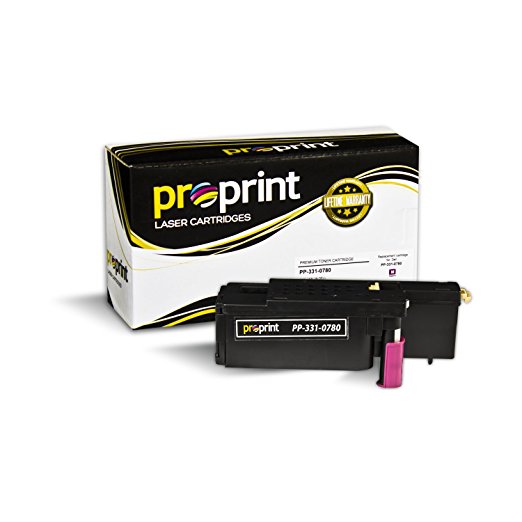 ProPrint Compatible Dell XMX5D Magenta Toner Cartridge (4DV2W)(5GDTC) High Yield for 1250c 1350cnw 1355cn 1355w C1760nw C1765nf C1765nfw (1 Magenta)