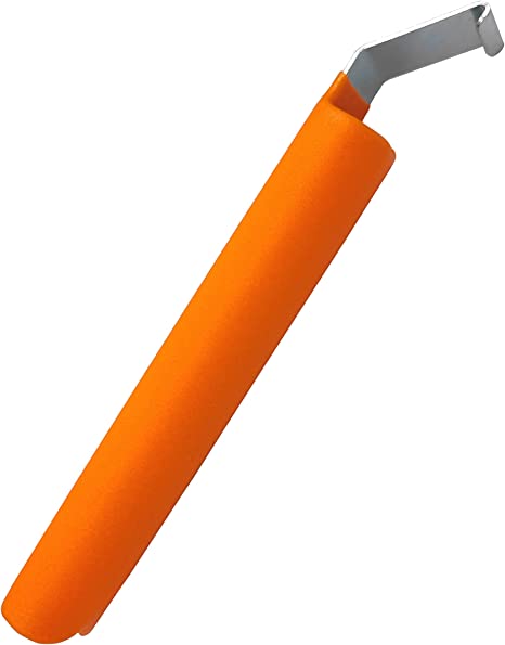 Fpz-bd 7" 1Pcs Orange Vinyl Siding Tools,Vinyl Siding Removal Tool For Install and Repair Vinyl Sidings Without Damage Siding With Extra Long Anti-skid Handle Durable Steel,Zip Tool Vinyl Siding