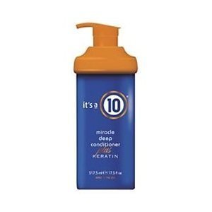 It's A 10 Miracle Deep Conditioner Plus Keratin for Unisex, 17.5 Ounce by It's A 10
