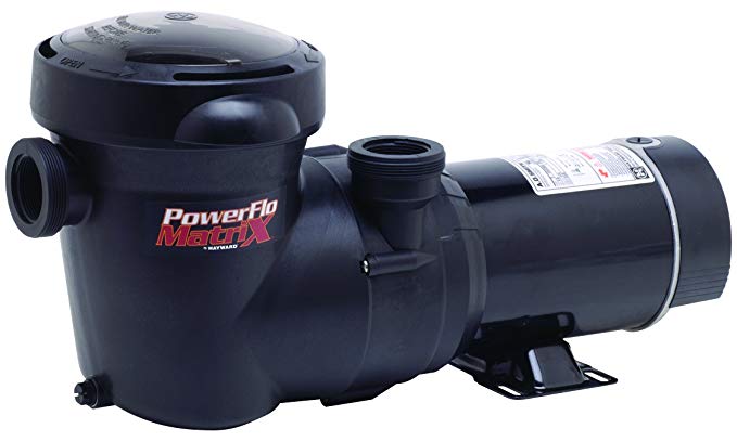 Hayward SP15932S PowerFlo Matrix 1.5 HP Dual-Speed Above-Ground Swimming Pool Pump