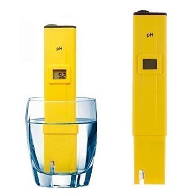 KUCHANG Digital Ph Meter Tester Pocket Size LCD Monitor Pen with Calibration Buffer and Hard Plastic Protective Case