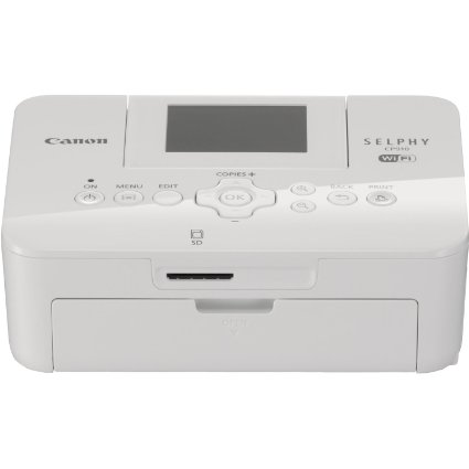 Canon SELPHY CP910 Portable Wireless Compact Color Photo Printer, White (Discontinued By Manufacturer)