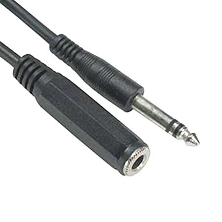 SF Cable, 25ft 1/4" Stereo Male/Female cable