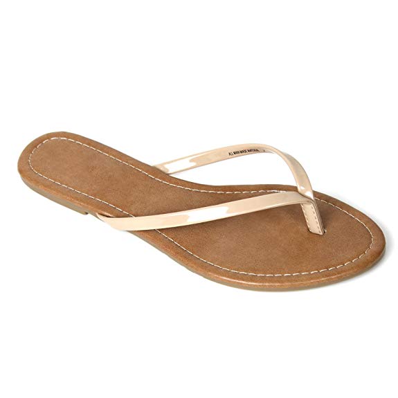 Women's Summer Flat Flip Flops Slip On Sandals Shoes