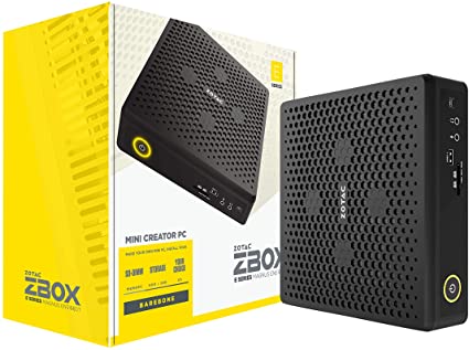 ZOTAC Magnus EN51660T Mini Creator PC GeForce GTX 1660 Ti, Intel Core i5-9300H, Barebones System, ZBOX-EN51660T-U