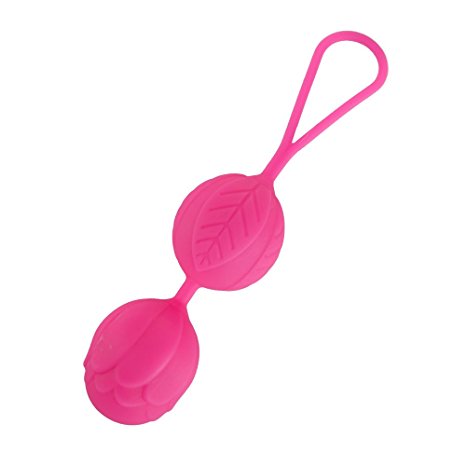 Premium Pleasure Weighted Kegel Balls Silicone Sphere Tighten & Tense Jiggle Balls Bladder Control & Pelvic Floor Exercises for Women: Beginners & Advanced(Pink)