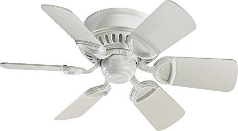 30" Medallion Six-Blade Ceiling Fan with Three-Speed Pull Chain