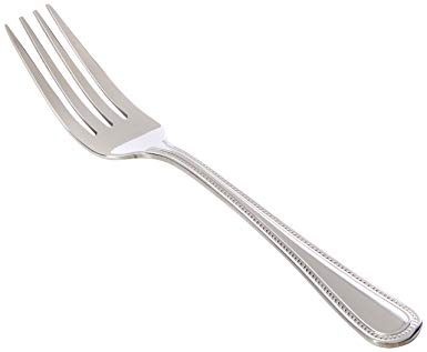 Bead Cutlery Table Forks - Pack of 12 | Stainless Steel Table Forks, Genware Bead Cutlery