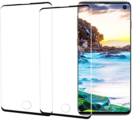 Galaxy S10 Screen Protector,[Easy to Install] [Anti-Scratch] [HD] [Anti-Bubble] [3D] Compatible Samsung Galaxy S10 Screen Protector