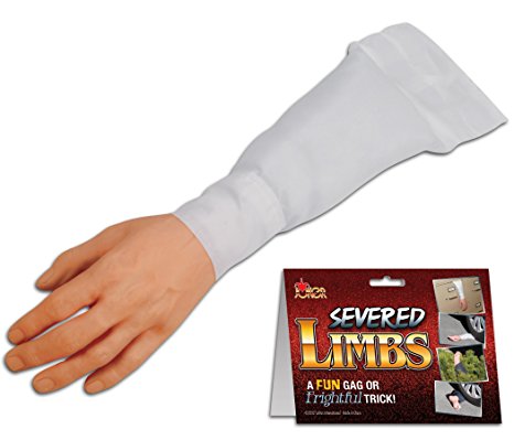 Loftus International Joker Surprising Realistic Severed Arm Decoration Prop White Novelty Item